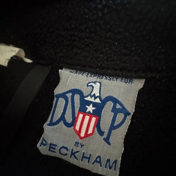 Men's Black Fleece Jacket - Picture 6 of 10